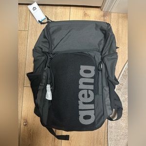 NWT - Arena Team 45 Backpack equipment swim bag - black
